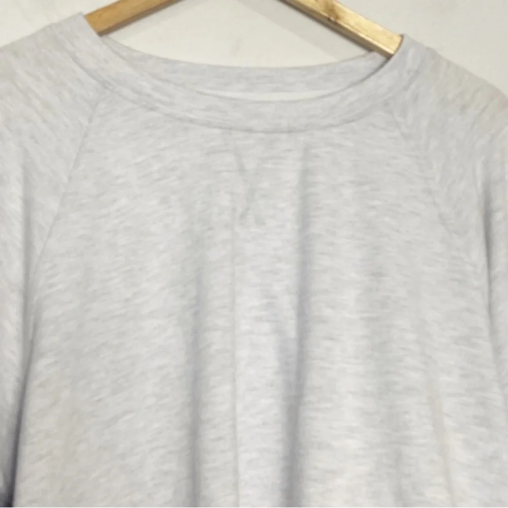 GENTLE FAWN Bree Pullover Sweatshirt Light Marled Gray